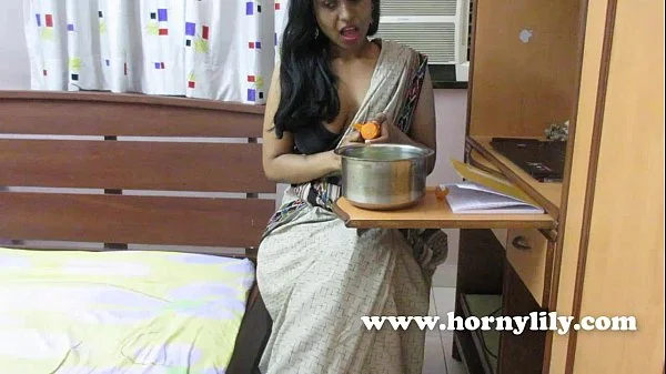 horny indian lily teacher seducing her student